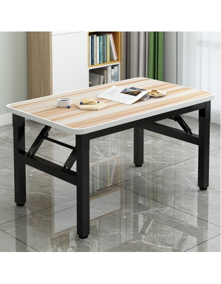 Low table folding rectangular dining table small floor table simple stall table outdoor square table