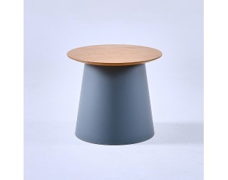 Simple living room small house tea table European round simple side table short table